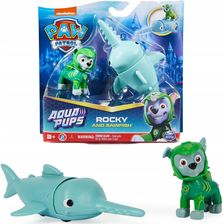 Zdjęcie Spin Master Zestaw Psi Patrol Aqua Pups Figurka Rocky Piła - Frampol