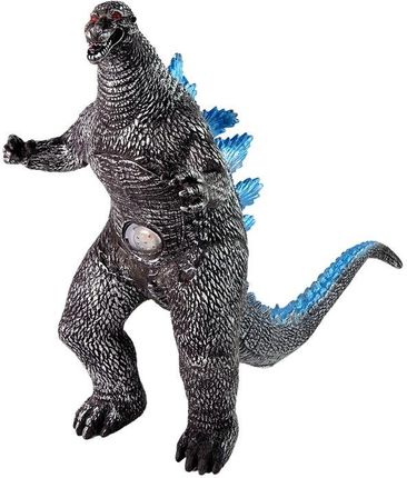 Leantoys Duża Figurka Godzilla Szara Dinozaur Dźwięk 42Cm