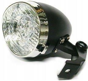 Lampa Reflektor Rowerowy Retro Na Przód 3Led 42016 TWRRBG42016S6B