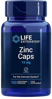 Life Extension Zinc 15mg Cynk 2 formy 150 kaps. - Opinie i ceny na Ceneo.pl