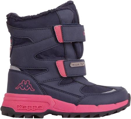Buty dla dzieci Kappa Cekis Tex K granatowo-różowe 260903K 6722