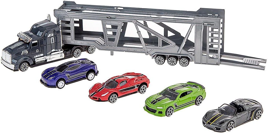 Elefun Transporter Pojazdów Wyścigowych Z Akcesoriami - Ceny i opinie ...