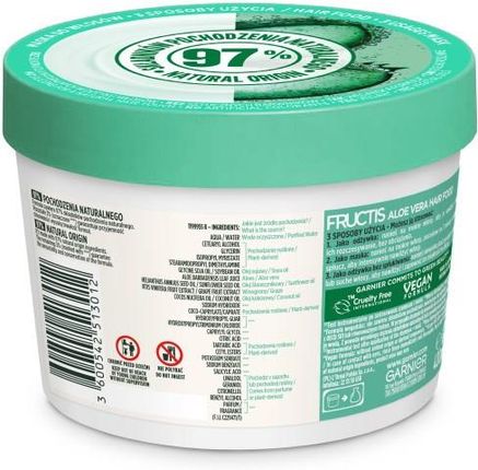 Maska do wosw Garnier Fructis Aloe Hair Food Nawilajca Maska 400 ml -  Opinie i ceny na Ceneo.pl
