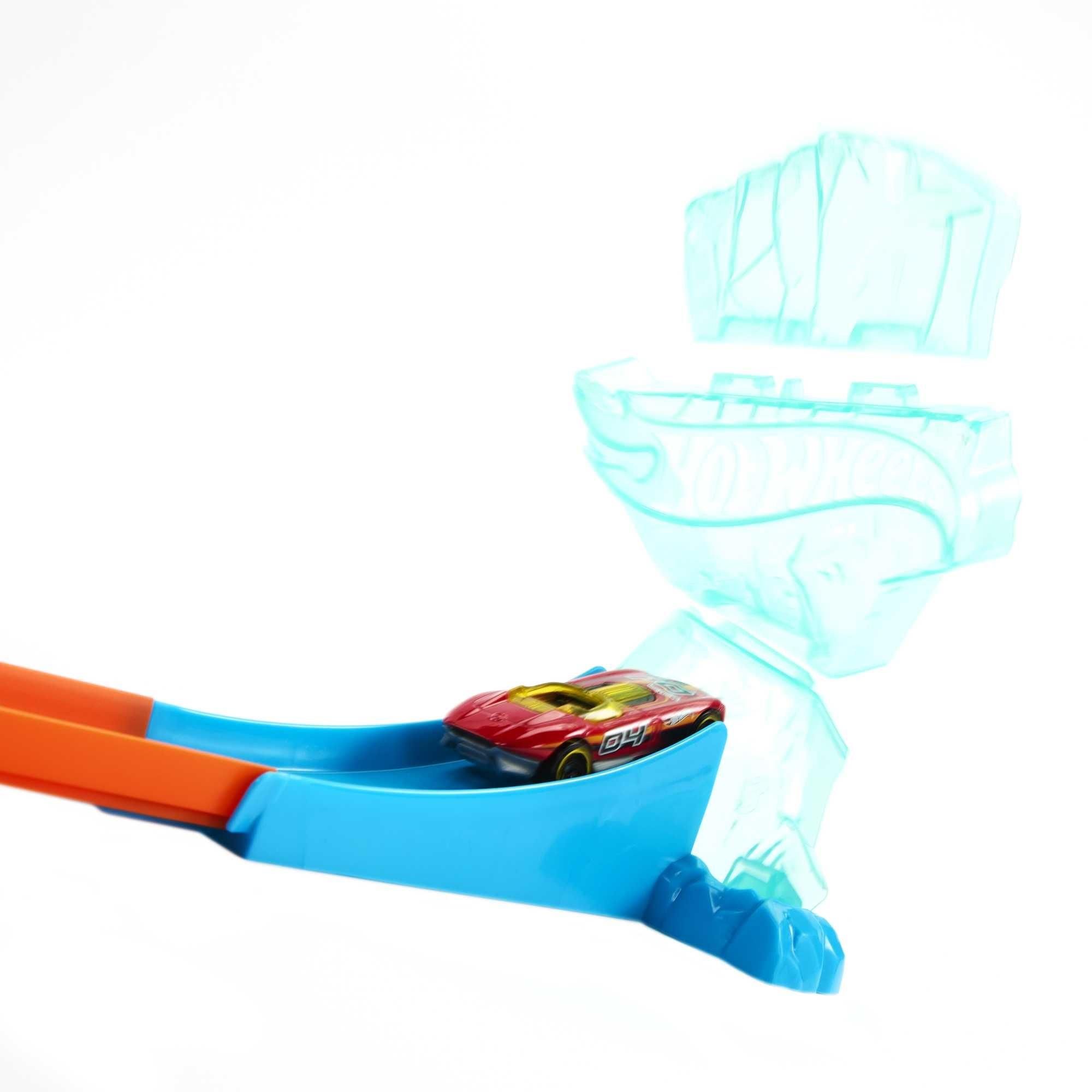 Hot Wheels Track Builder Ice Crash HNJ66 HKX40 - Ceny i