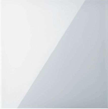Ventika Kratka Wentylacyjna Biały Połysk Szkło 180x180Mm