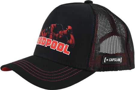 czapka z daszkiem męska Capslab Marvel Deadpool Cap CL-MAR4-1-DEA3