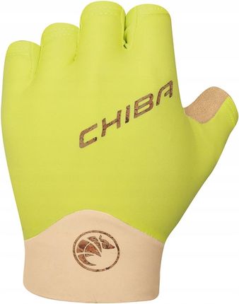 Chiba Eco Glove Pro Męskie Rękawiczki Rowerowe S Żółty