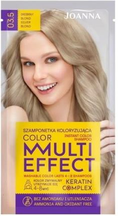 Joanna Multi Effect Color szamponetka koloryzująca 03.5 Srebrny blond