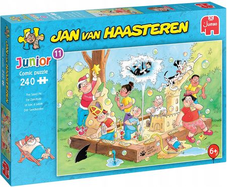 Jumbo Puzzle Junior 240 El.Jan Van Haasteren Piaskownica