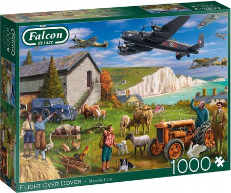 Jumbo Puzzle 1000El. Falcon Lot Nad Dover Anglia
