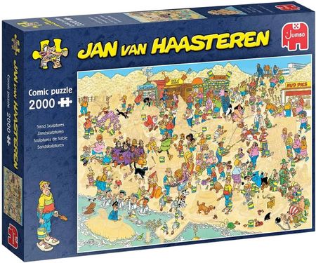 Jumbo Puzzle 2000 J.Haasteren Rzeźby Z Piasku