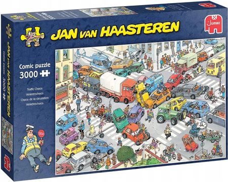 Jumbo Puzzle 3000 Jan Van Haasteren Drogowy Chaos