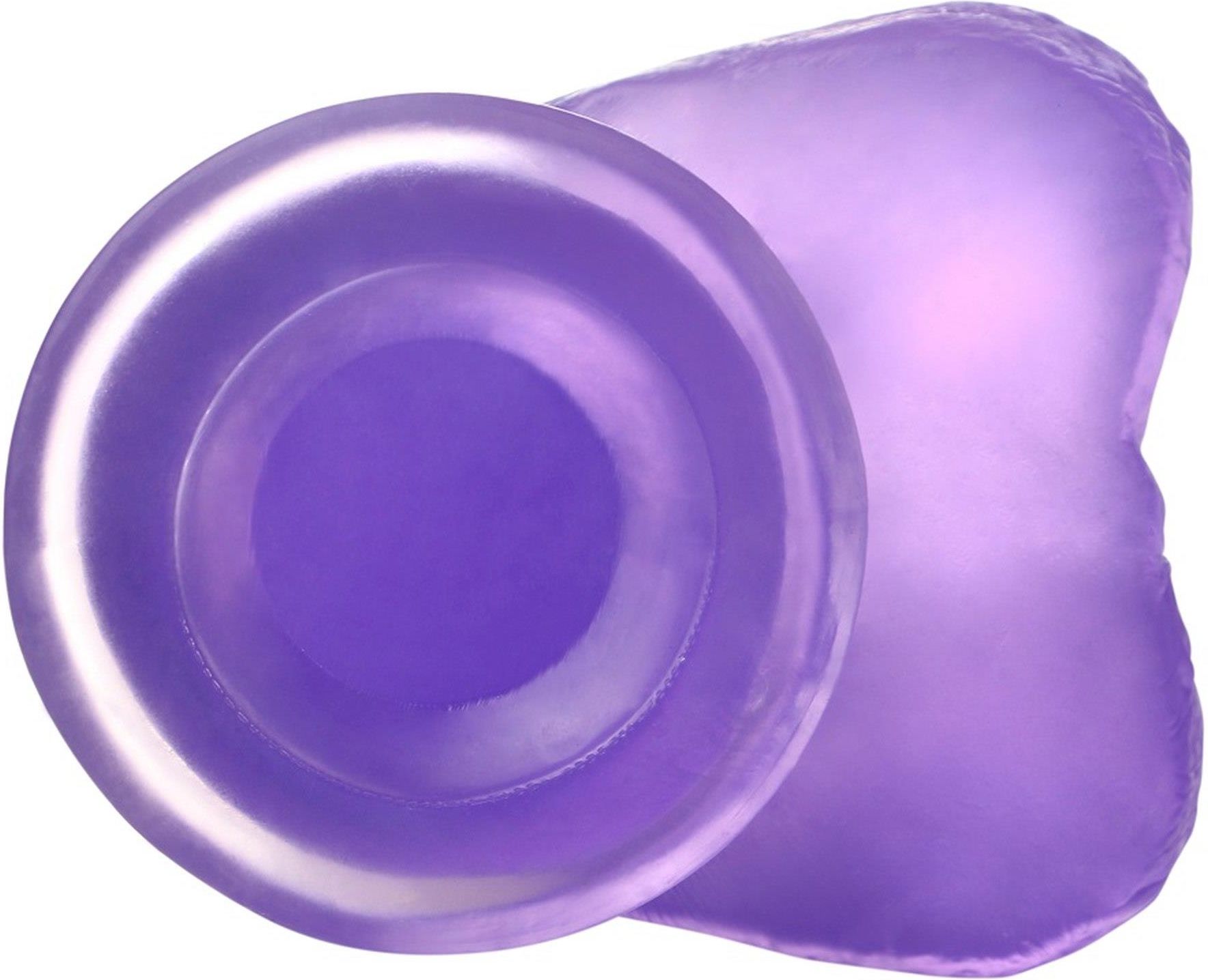 Lovetoy Ddildo Silikonowe Z Przyssawką 17,5Cm Jasny Fiolet - Ceneo.pl