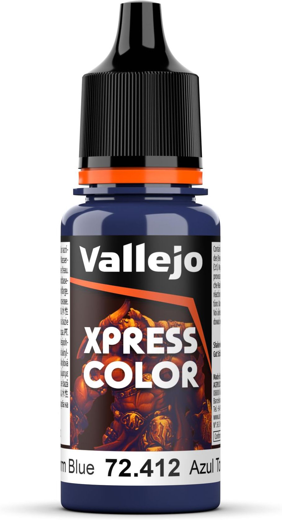 Zdjęcie Vallejo 72.412 Game Color Xpress Color 18 Ml. Storm Blue - Gniewkowo