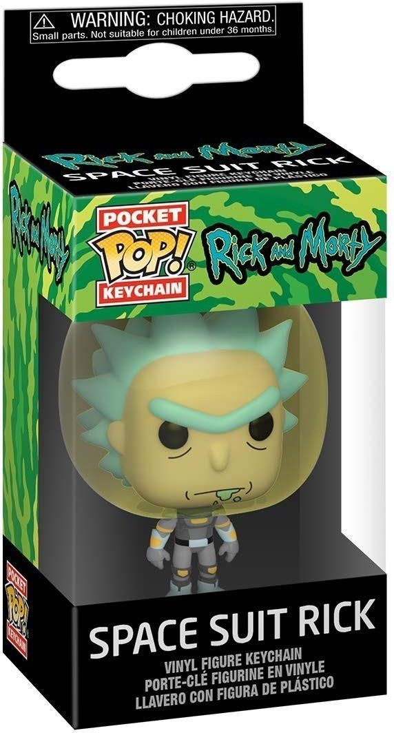 Funko Pocket Pop Keychain Pickle Rick - Porte-clés Morty Rick And Morty