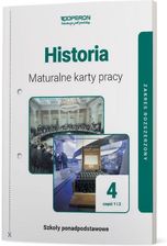 Historia 4 Maturalne karty pracy część 1 i 2 Liceum i technikum zakres rozszerzony - Maciej Badowicz, Adam Balicki [KSIĄŻKA]