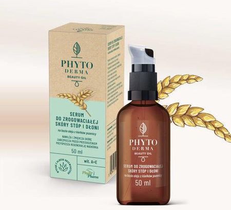 PhytoDerma Beauty oil Serum do zrogowaciałej skóry stóp i dłoni 50 ml