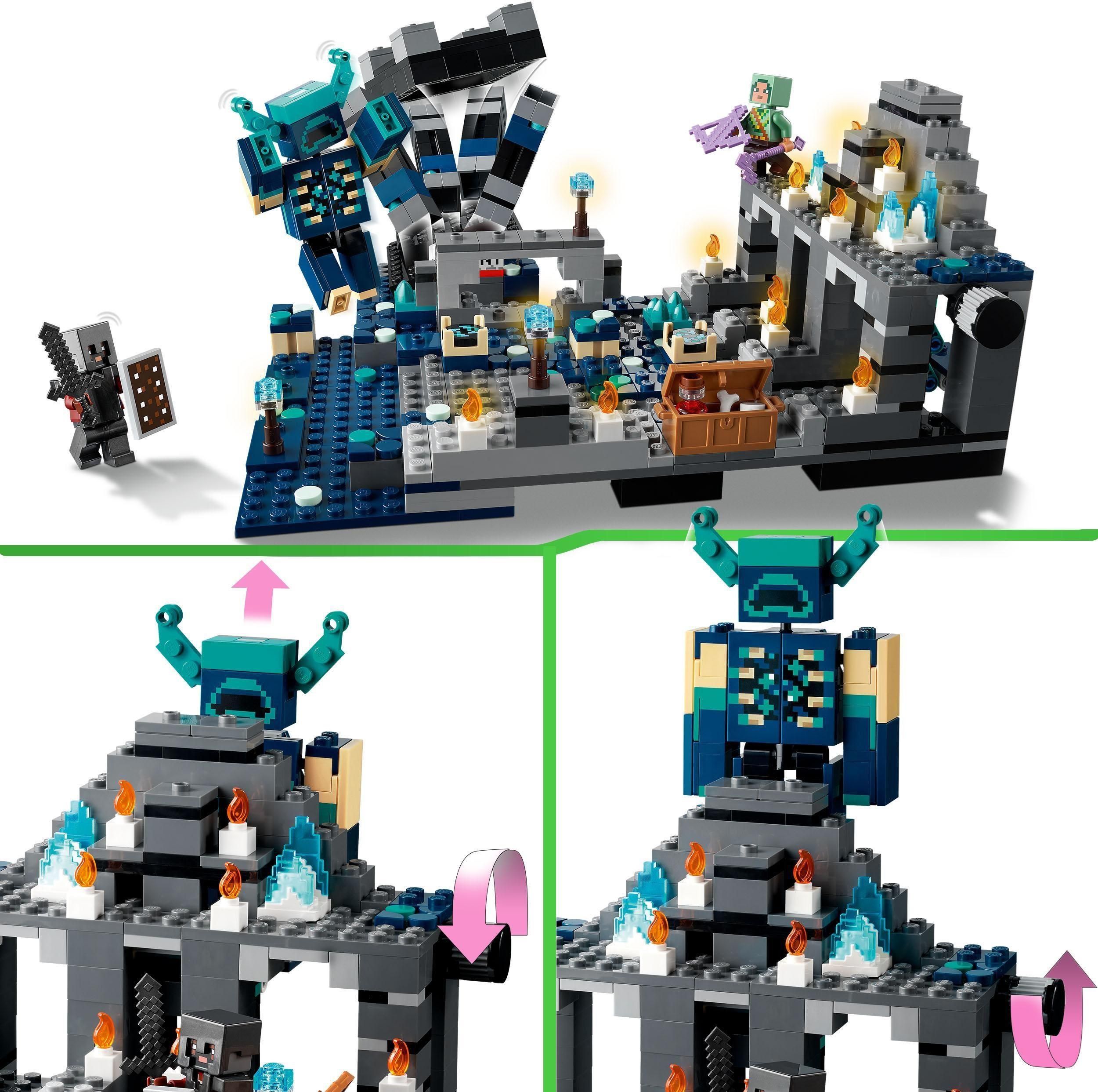 LEGO Minecraft 21246 Bitwa w mrocznej głębi - ceny i opinie - Ceneo.pl