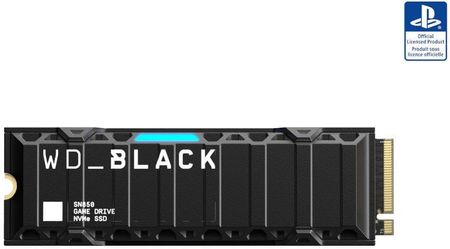 WD Black SN850 1TB Z Radiatorem do PS5 (WDBBKW0010BBK-WRSN)