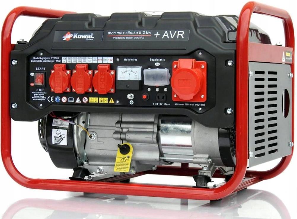 Generator prądu Kowal Polska 5,2kW generator prądu Avr+ A2 - Opinie i ...