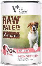 Raw Paleo Puppy Pork Mokra Karma Dla Szczeniąt Z Wieprzowiną 400G