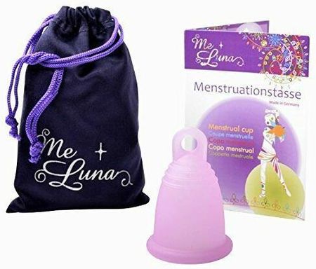Me Luna Meluna Soft Menstrual Cup Ring Kubeczek Menstruacyjny Rozmiar L Różowy