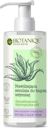 Biotanique Biotaniqe Ecologiq Moisturizing Emulsion Nawilżająca Emulsja Do Higieny Intymnej 300 ml
