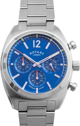 Rotary Quartz Blue Dial Stainless Steel GB05485/05