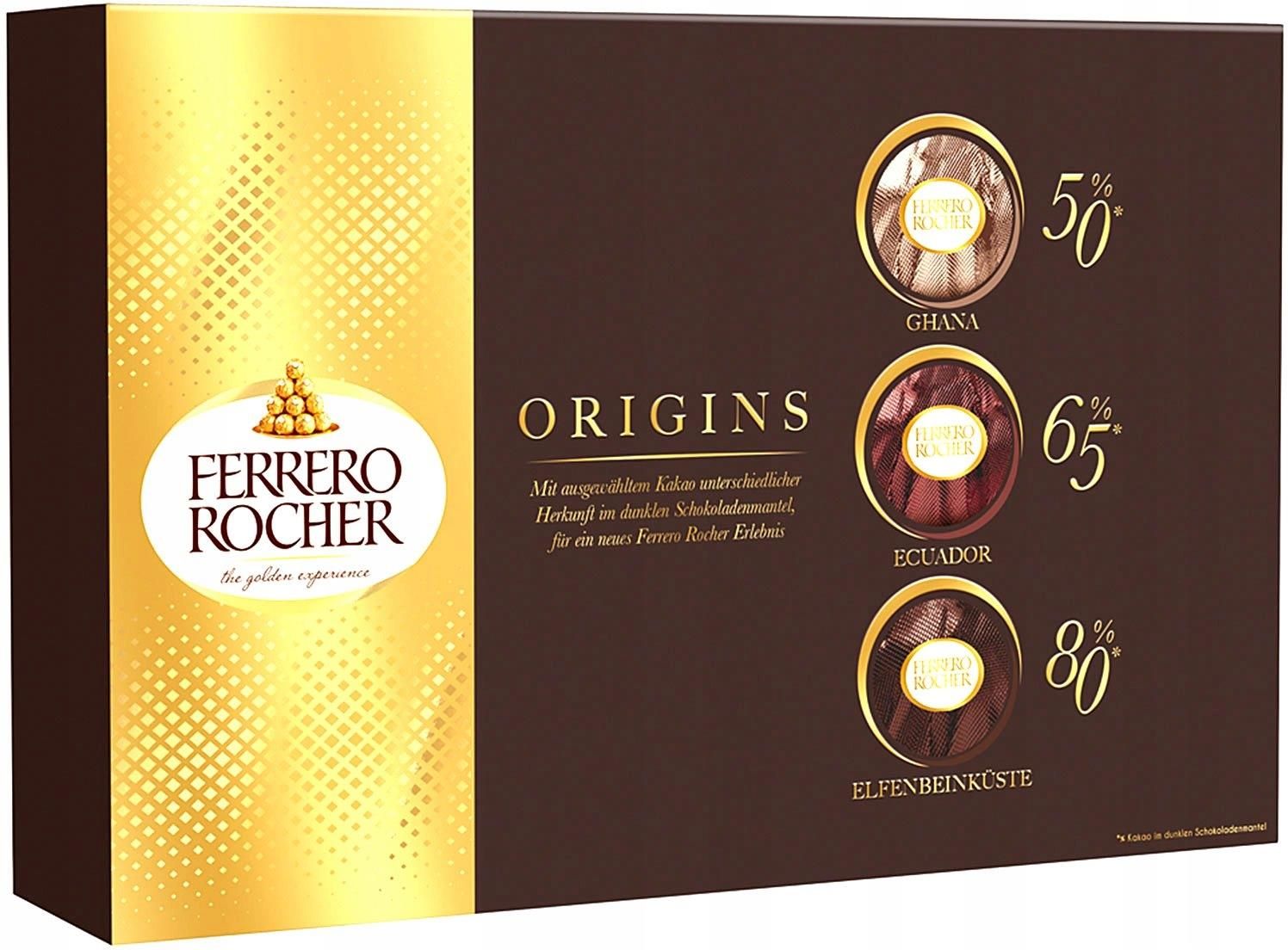 Ferrero Rocher Origins, Ferrero – QSEQNN
