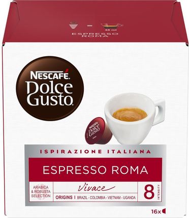 Nestlé Kapsułki Nescafé Dolce Gusto Espresso Roma 16szt.