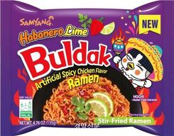 Zdjęcie Samyang Ramyun O Smaku Ostrego Kurczaka Habanero Lime Ogniście Ostry 135G - Skawina