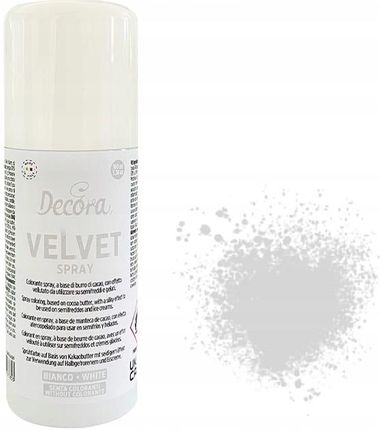 Decora Velvet Zamsz W Sprayu 100ml Biały