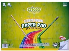 Zdjęcie Cricco Blok Techniczny A3 10K Biały - Libiąż