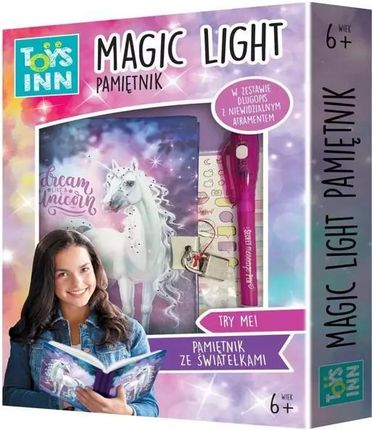 Stnux Pamiętnik Magic Light Unicorn Stn 7823