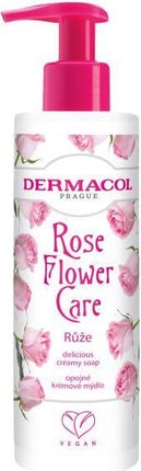 Dermacol Rose Flower Care Delicious Creamy Soap Różane Mydło W Płynie Do Rąk 250 ml