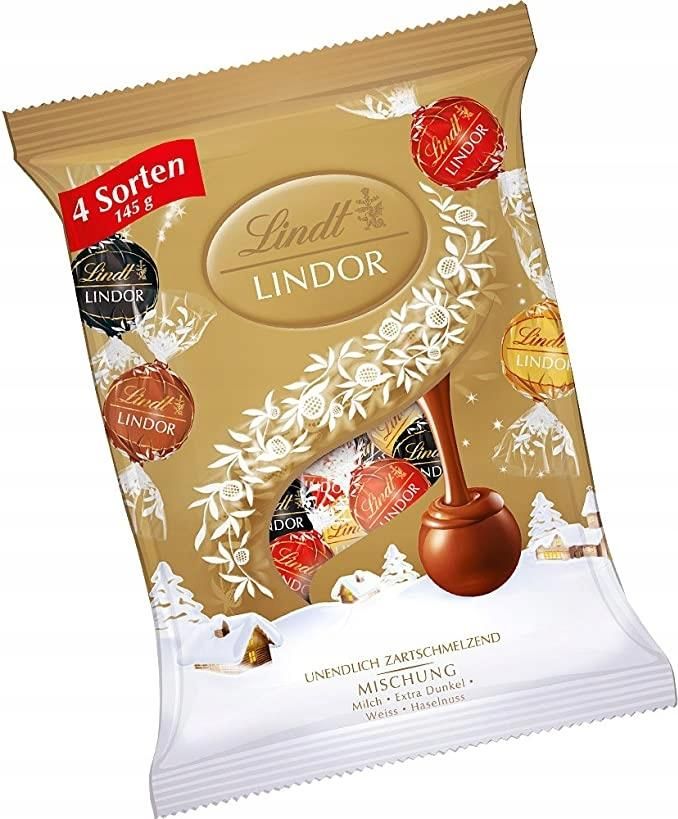 Lindt Lindor Mix Czekoladowe Kulki 145g Ceny I Opinie Ceneopl 5370