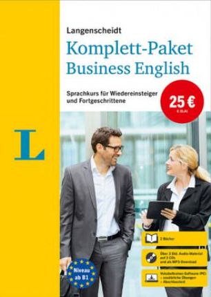 Langenscheidt Komplett-Paket Business English, 2 Bücher, 3 Audio-CDs, MP3-Download