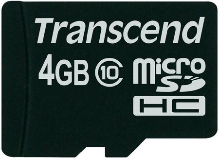 Transcend microSDHC 4GB Class 10 (TS4GUSDC10)