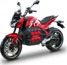 Bili Bike Motocykl Elektryczny Extreme 6000W 100Ah 100Km H Czerwony