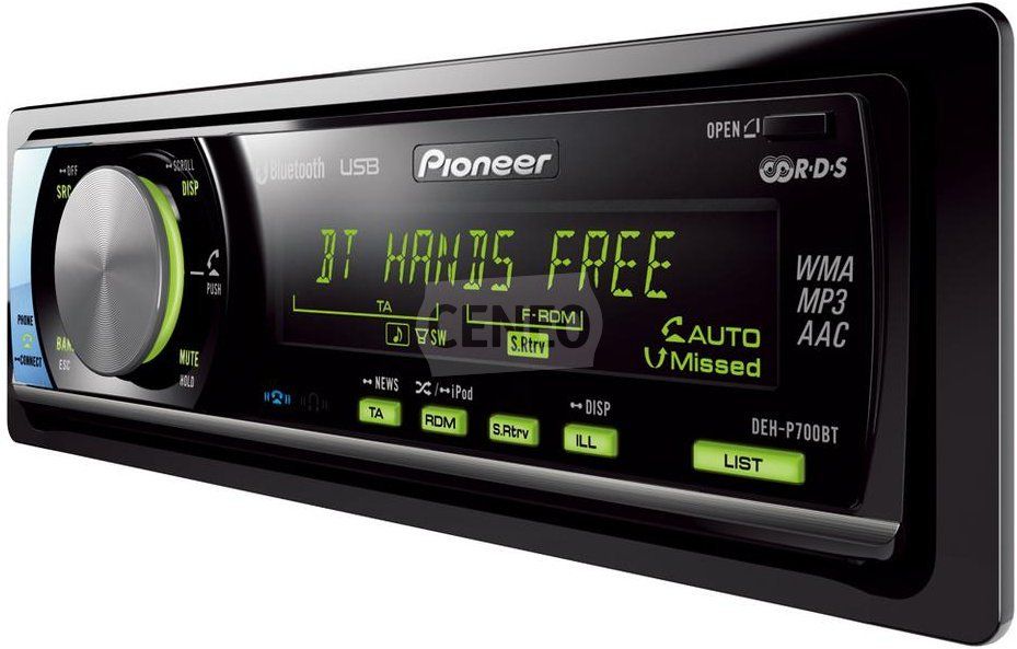 Pioneer deh p700bt как включить блютуз