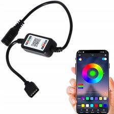 Zdjęcie Eco Light Sterownik Do Taśm Led Rgb Bluetooth 72W 6A EC79898 - Trzebinia