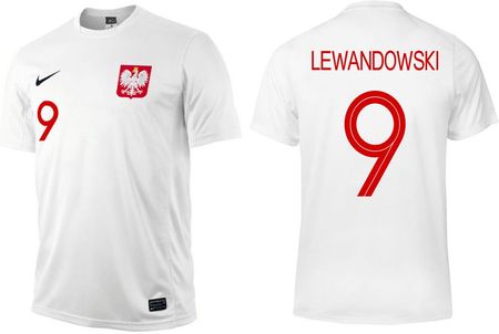 Nike Koszulka Polska Lewandowski 2018 Xl