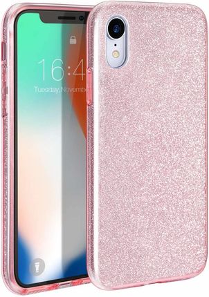 Etui Iphone 14 Plus Brokat Glitter Różowe