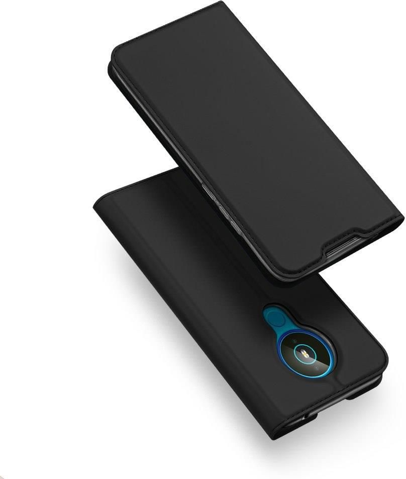 DN-Technology - Custodia a libro per Nokia 1.4, per Nokia 1.4, in pelle