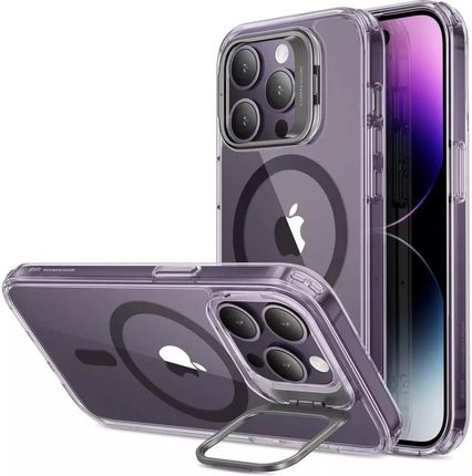 Etui Ochronne Na Telefon Esr Classic Kickstand Halolock Magsafe Do Apple Iphone 14 Pro Clear/Purple