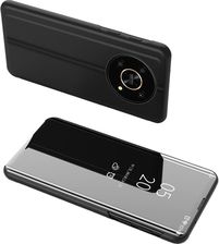 Clear View Case Etui Honor X9 / 5G X30 Magic4 Lite Pokrowiec Z Klapką Czarne