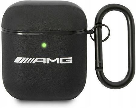 Amg Ama2Slwk Airpods Cover Czarny/Black Leather