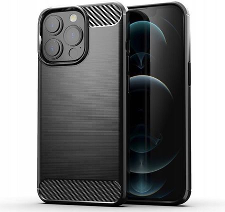 Back Case Carbon Do Huawei P Smart 2019 Czarny