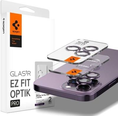 Osłona Aparatu Spigen Optik.Tr ”Ez Fit” Camera Protector 2-Pack Iphone 14 Pro / Max Deep Purple