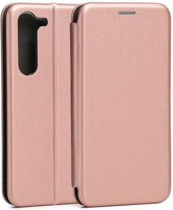 Beline Etui Book Magnetic Samsung S23 Plus S916 Różowo-Złoty/Rose Gold